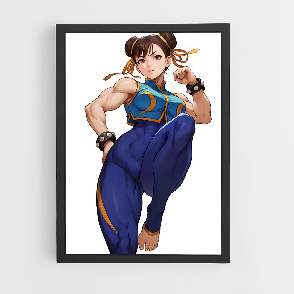 Poster Street Fighter: Chun-Li en Action (vue 2)